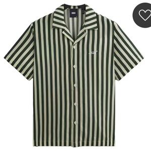KITH Striped Green Shirt & Matching Shorts